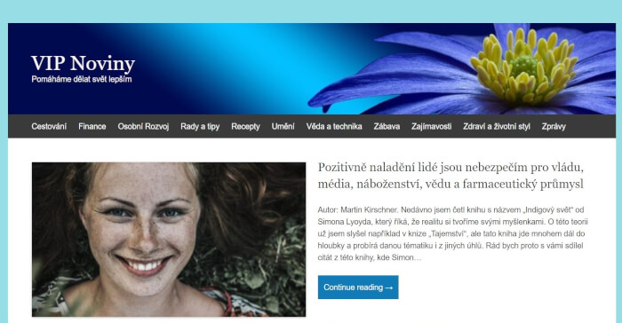 Napsání a publikace PR článku do VIP Novin