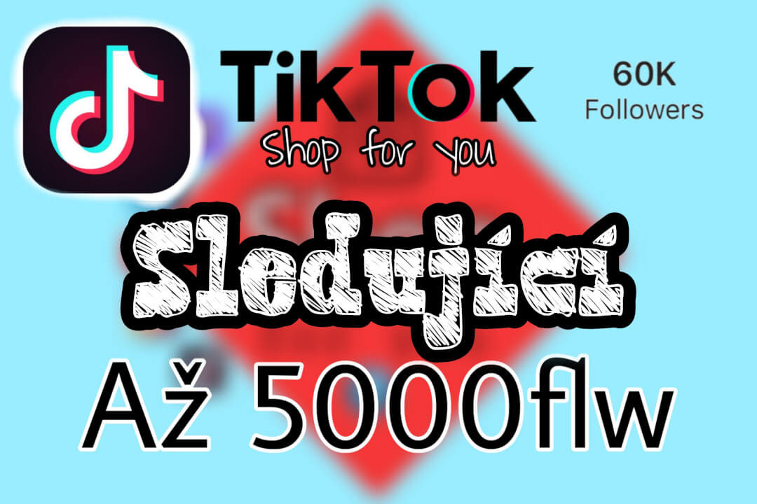 FOLLOWEŘI na TikTok! až 5000
