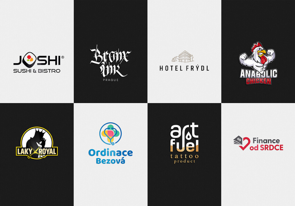 PROFESIONÁLNÍ LOGO ve vektorech