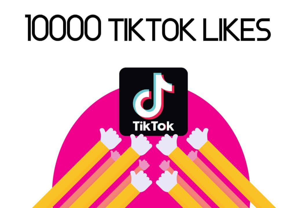 Až 1000 lajku (likes) na TikTok