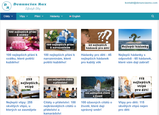 Publikujeme váš článek na Denunciasmx.com (DA50)