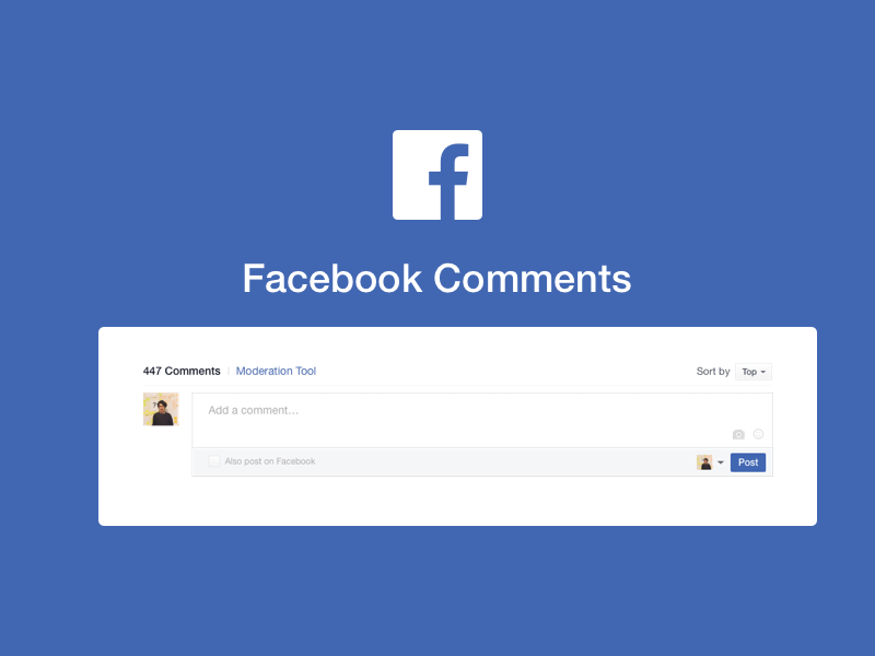Facebook komentáře na míru