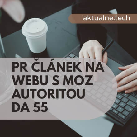 PR článek na webu Aktualne.tech (DA55)