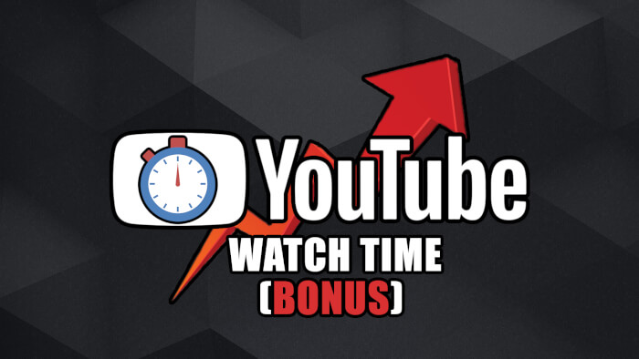 YouTube 1000-4000 hodin zhlédnutí (Watchtime) na Vaše video