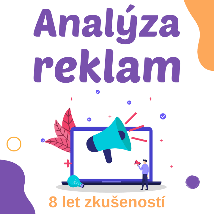 Analýza reklam na FB, Google Ads, Sklik