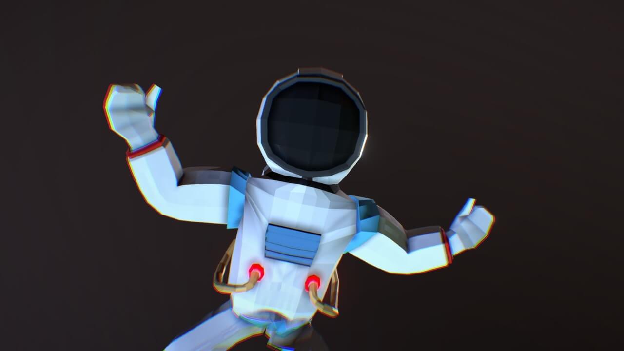 Low-Poly 3D postava na míru
