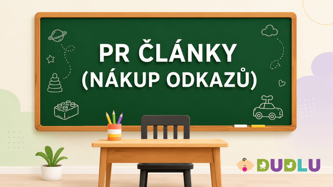 PR článek na blogu Dudlu.cz (DR 45+ | TF: 150K / měsíc)