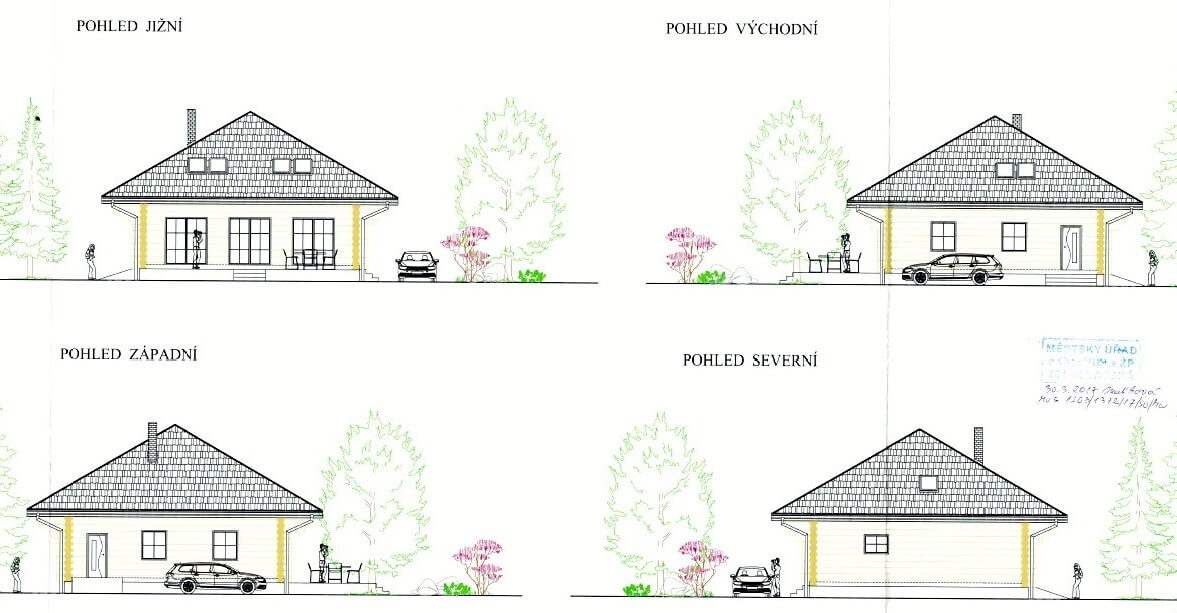 Návrh a projekce rodinných objektů