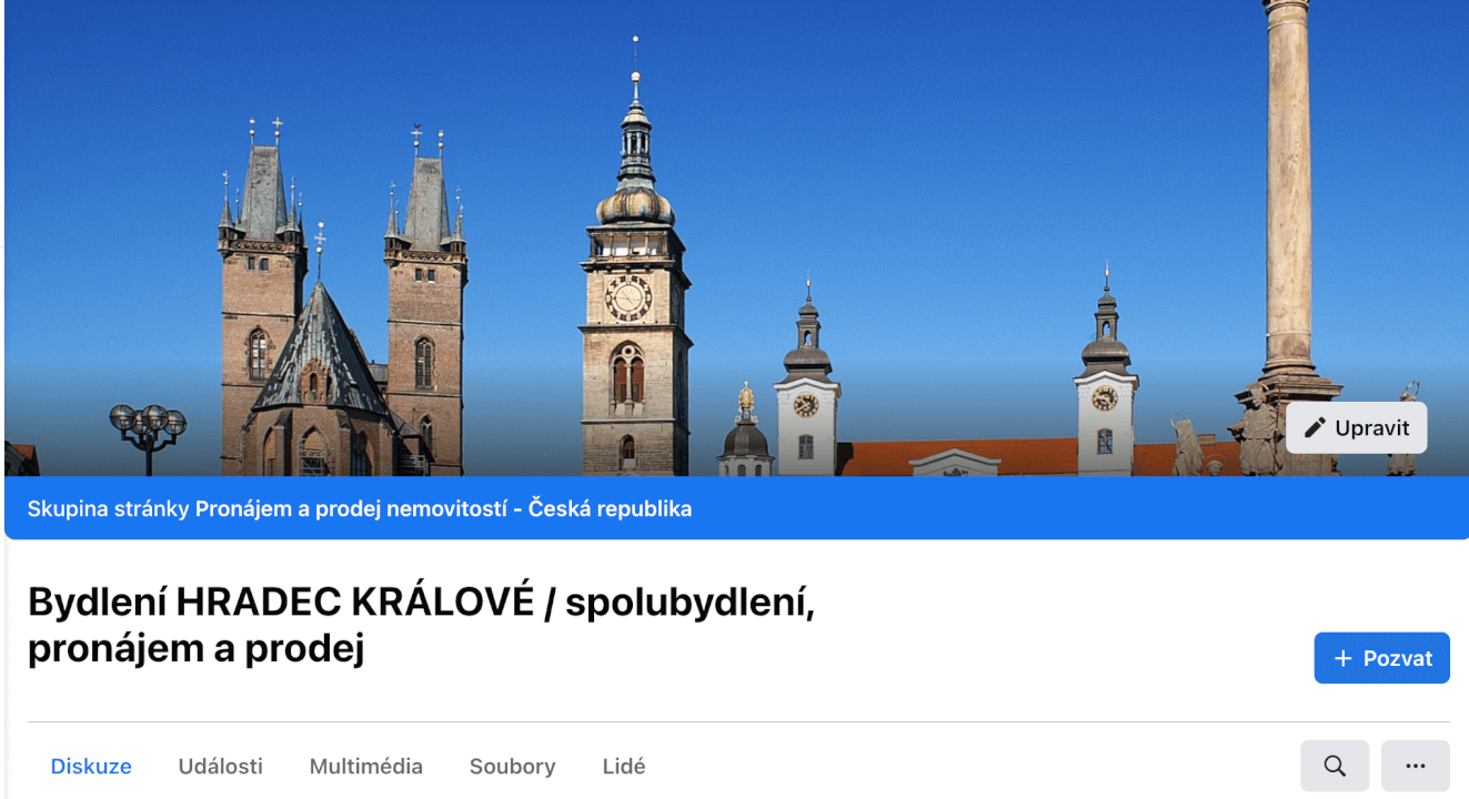 Připnutí příspěvku mezi doporučené - bydlení HK