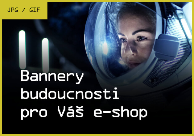 Reklamní banner JPG nebo GIF pro Váš e-shop