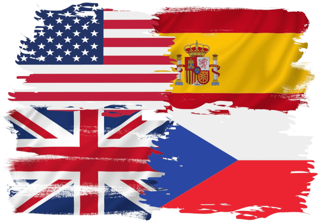 Překlady textů Angličtina-Čeština, Španělština-Čeština