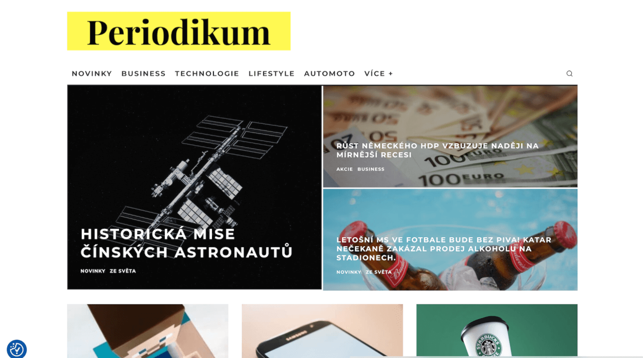 Publikování článku na webu Periodikum.cz 