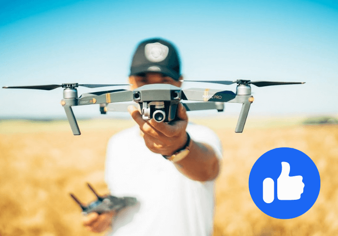 PŘIPNUTÍ reklamy na 1. místo - FB skupina (Téma: DRONY)