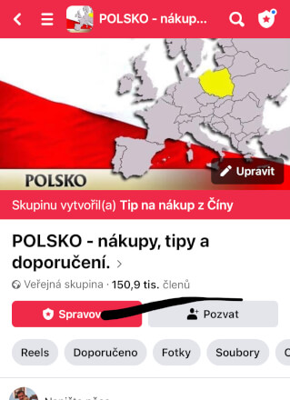 Reklama v největší skupině pro nakupování! 
