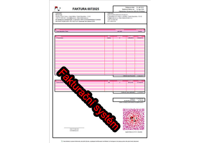 EXCEL: Fakturační systém s vlastním QR kódem platby