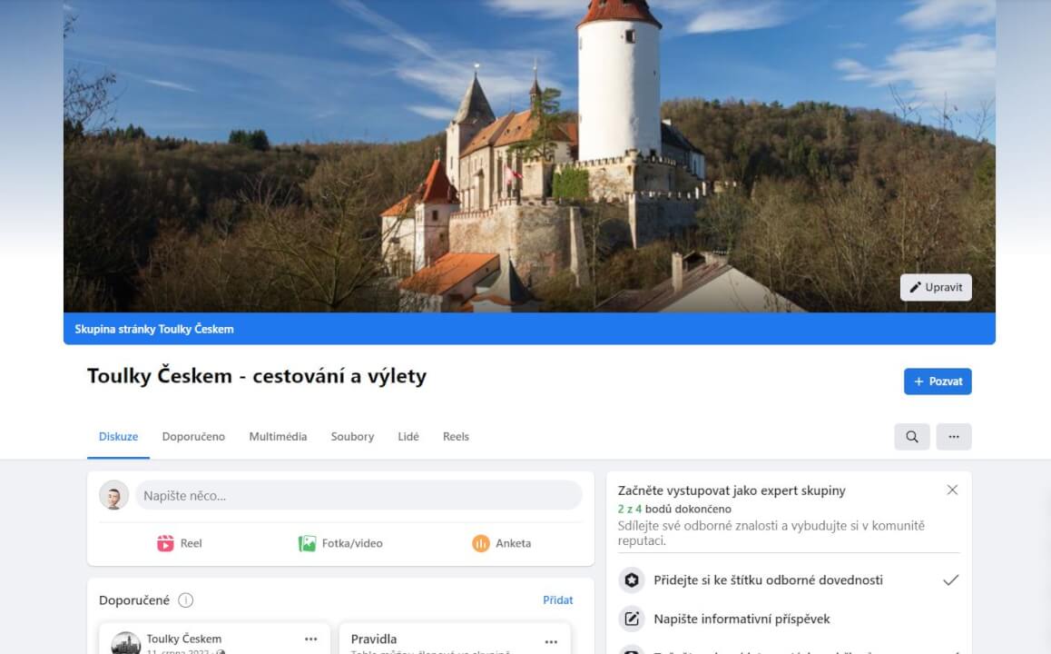 Měsíční předplatné na sdílení ve skupině - 56 000 členů