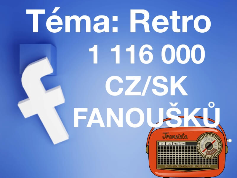 1.116.000 fanoušků! Sdílení na top FB stránkách (RETRO)