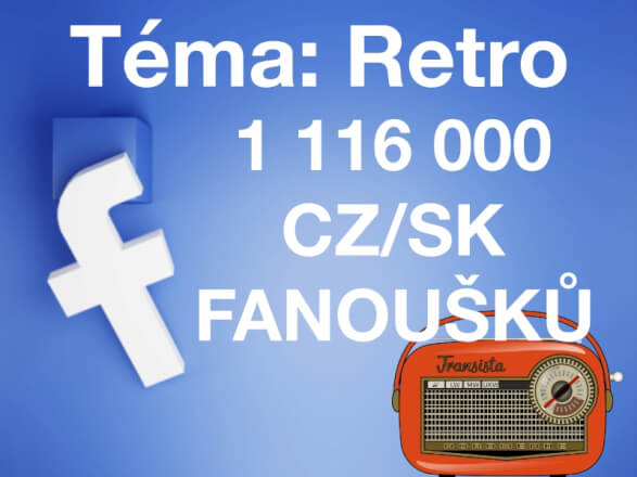 1.116.000 fanoušků! Sdílení na top FB stránkách (RETRO)