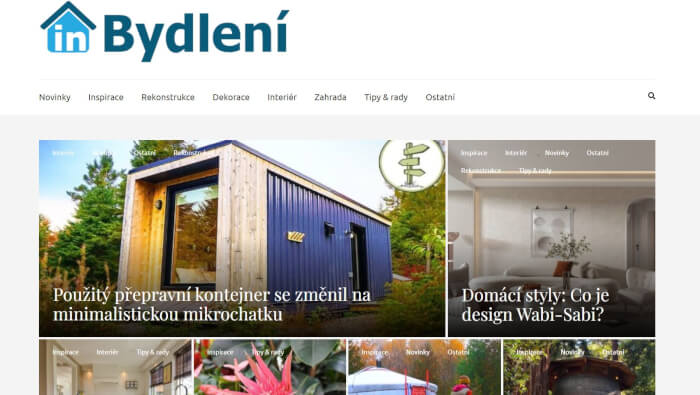 Publikace na in-bydleni.eu