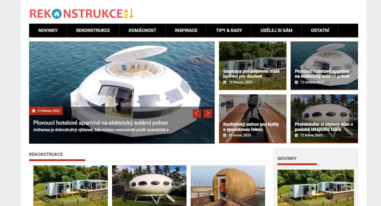 Publikace na Rekonstrukce-az.eu