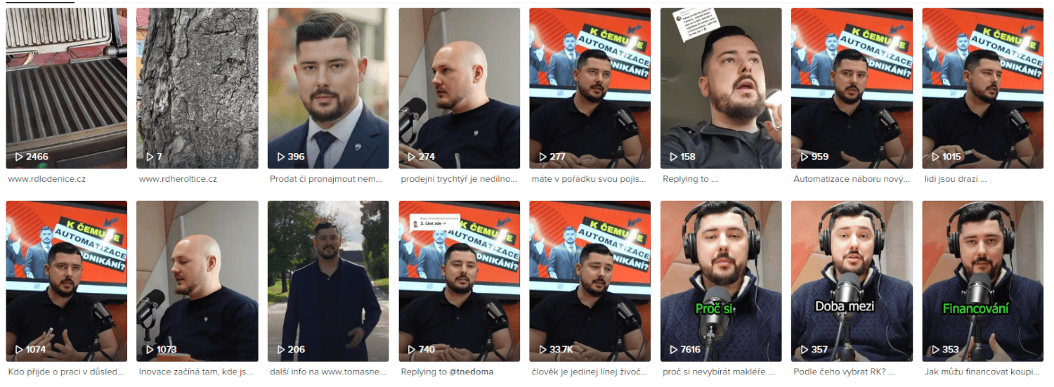 Sestříhám video (max 120s), přidám české titulky pro TikTok 