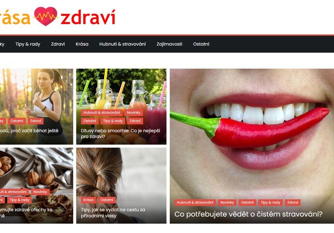 Publikace na Krasa-zdravi.eu