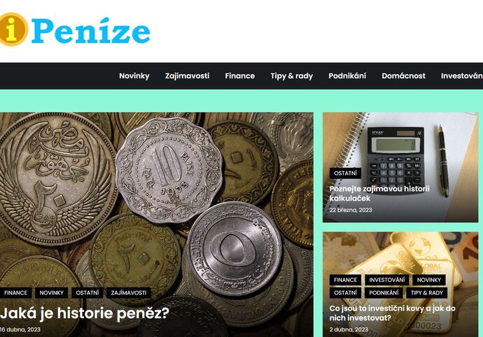 Publikace na iPenize.eu