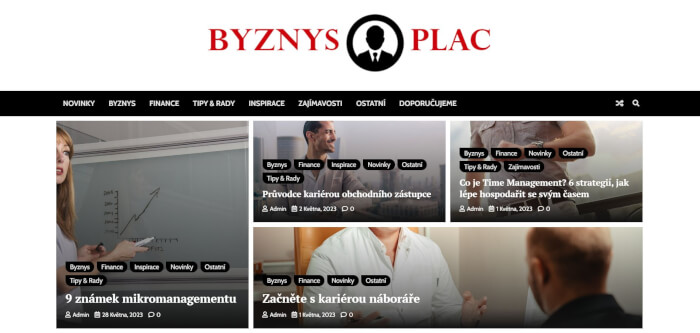 Publikace na Byznysplac.cz