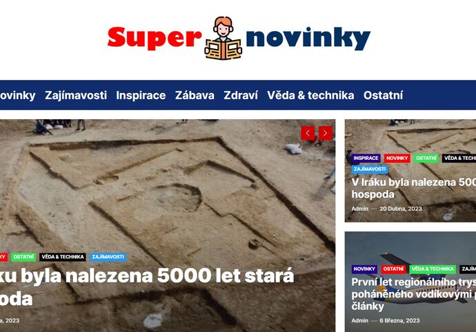 Publikace na Super-novinky.eu