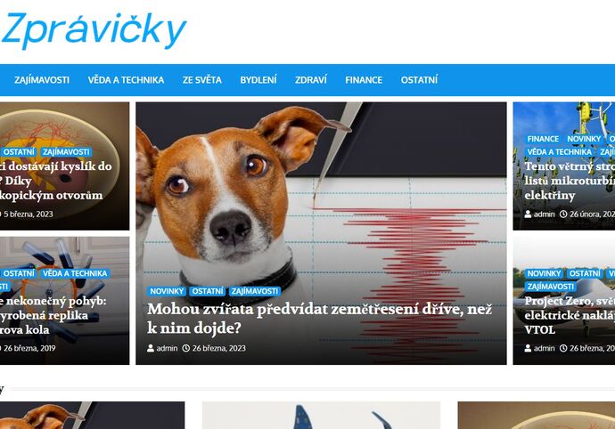Publikace na Zpravicky.eu
