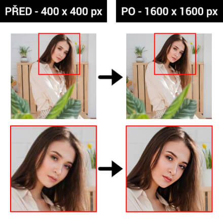 Vylepším fotografii a zvětším její rozlišení