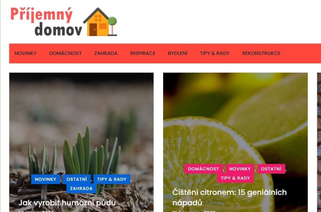 Publikace na Prijemny-domov.cz
