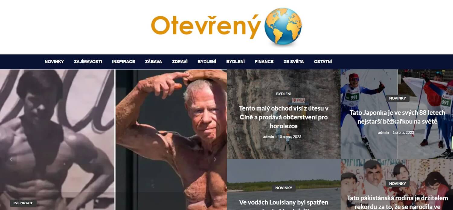 Publikace na Otevrenysvet.cz