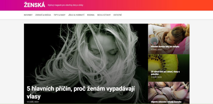 Publikace na Zenska.eu