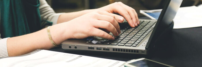 Přepis psaného textu do elektronické podoby