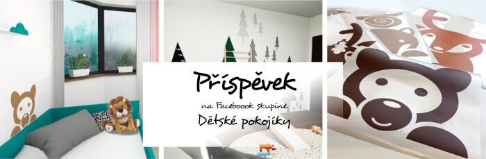 Příspěvky na Facebook skupině Dětské pokojíky (200000 členů)