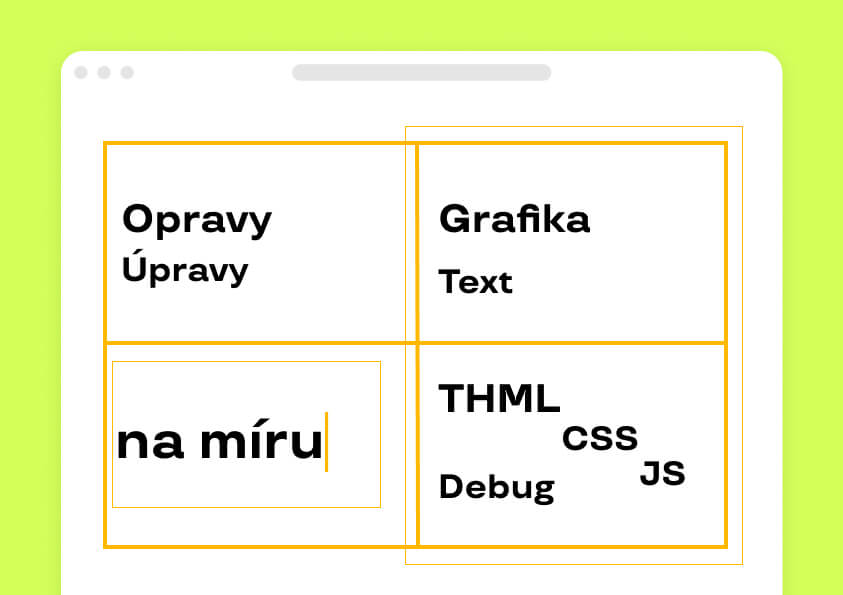 Opravy a modernizace webu od zkušeného vývojáře