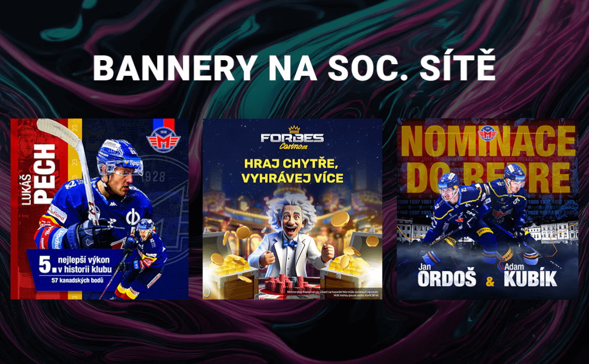Banner na sociální sítě