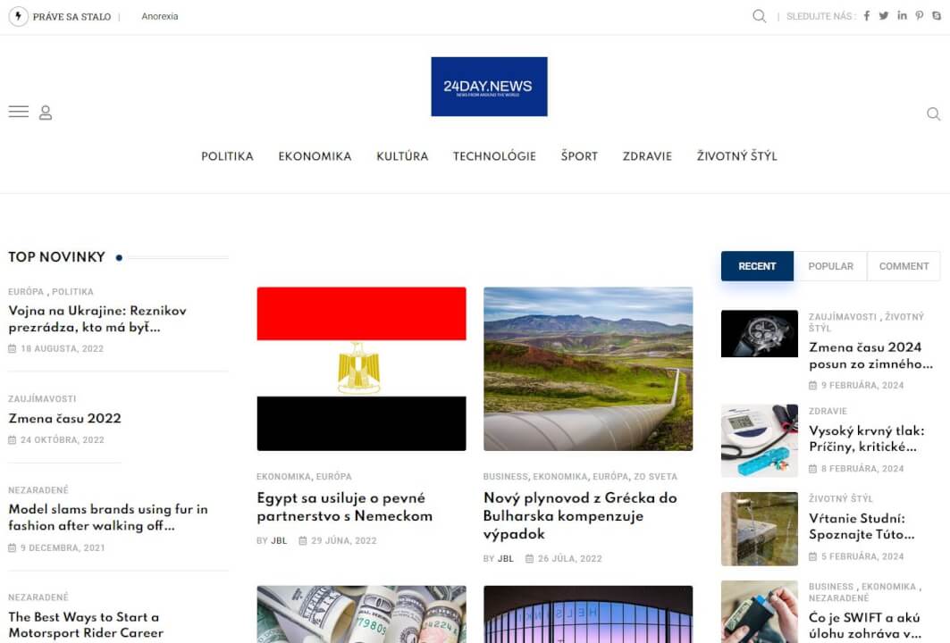 Uveřejníme článek v slovenském online magazínu