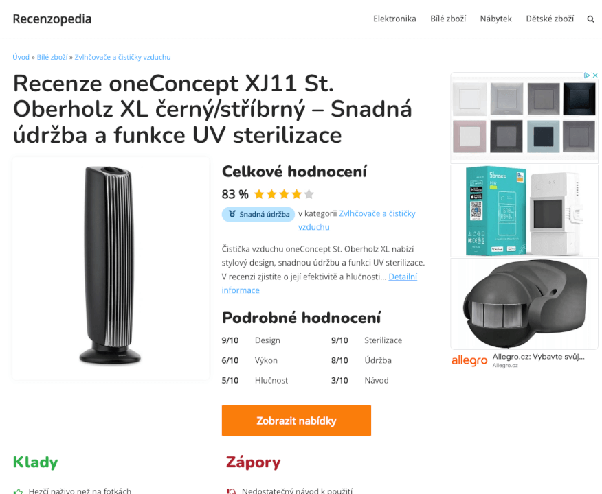 Zpětný odkaz Recenzopedia.cz