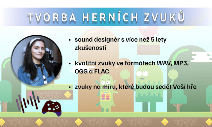 vytvořím zvukové efekty na míru pro Vaší hru