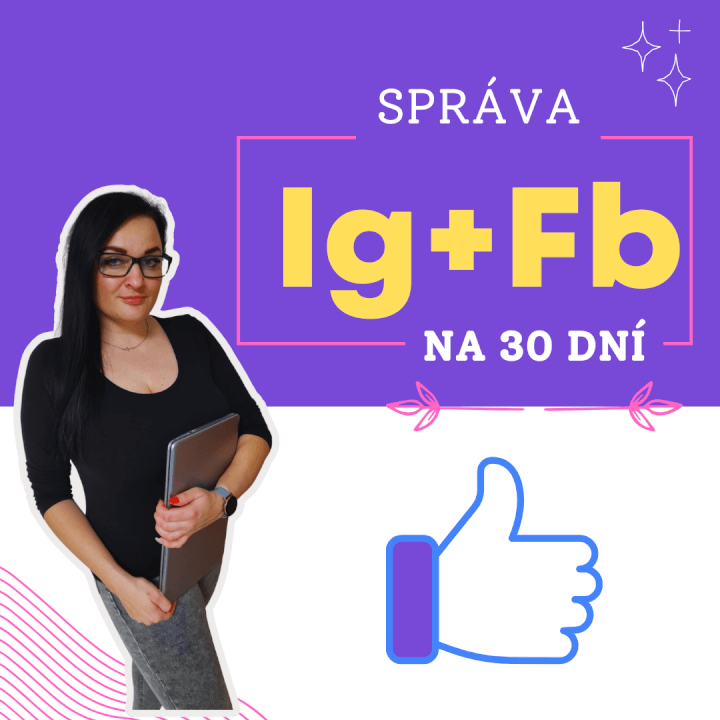 Správa FB/IG
