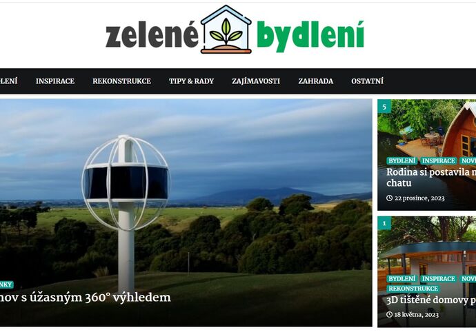 Publikace na Zelenebydleni.eu