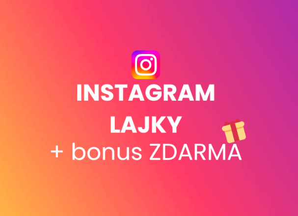 Instagram 1 000+ lajků (likes) + bonus ZDARMA