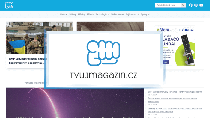 Publikace článku na webu Tvůj Magazín