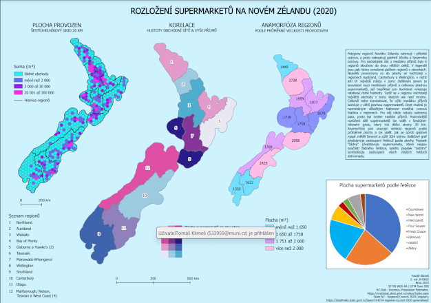 Mapa nebo prostorová analýza na míru