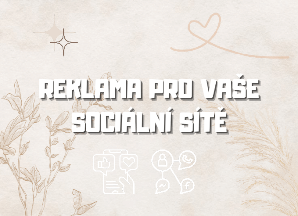 Reklamní příspěvek na sociální sítě 