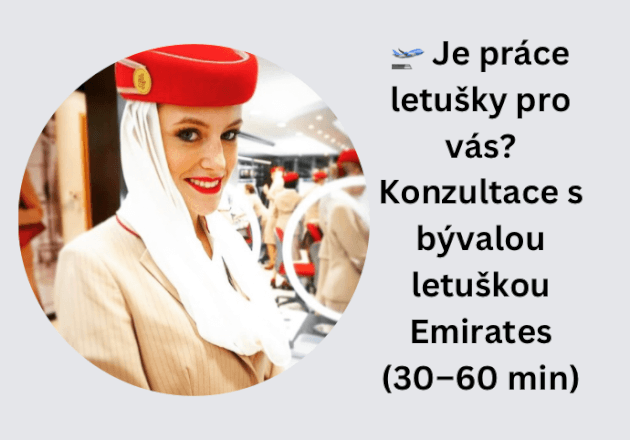 Pomohu zjistit, zda je práce letušky pro vás vhodná.