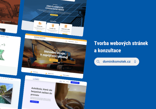 Konzultace webových stránek - rady, tipy a doporučení