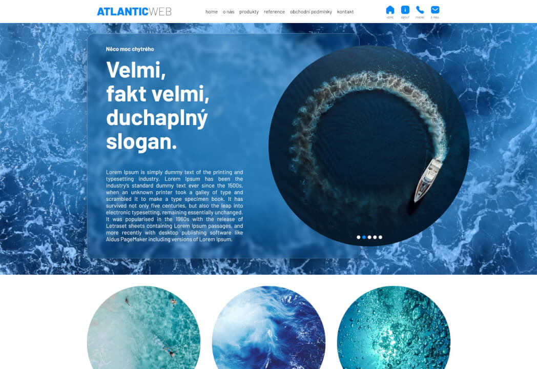 Grafický návrh webu – dodání ve Figma